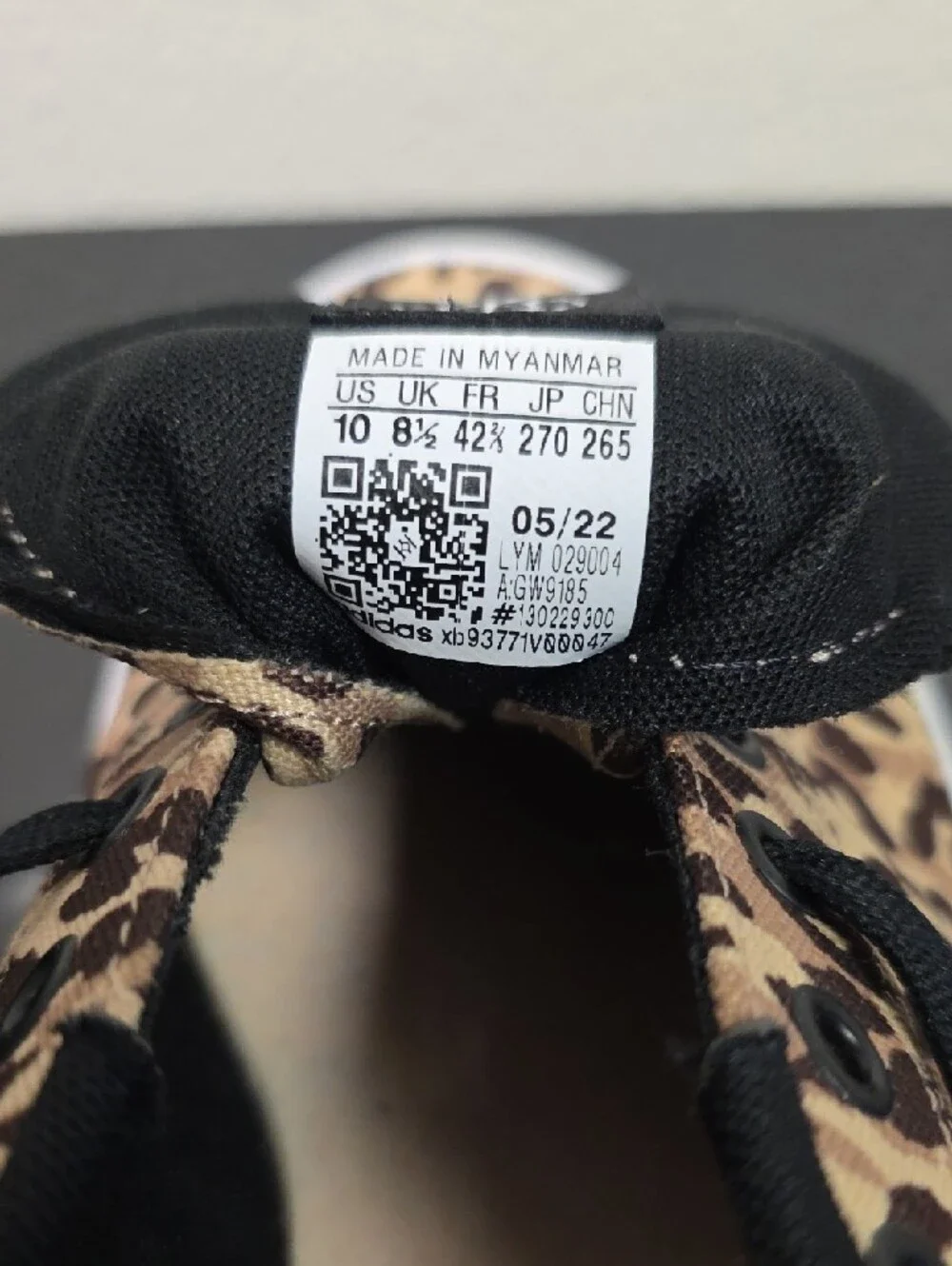 Adidas Vulc Raid3r Leopard Farm Rio Mens 9 Womens 10 New